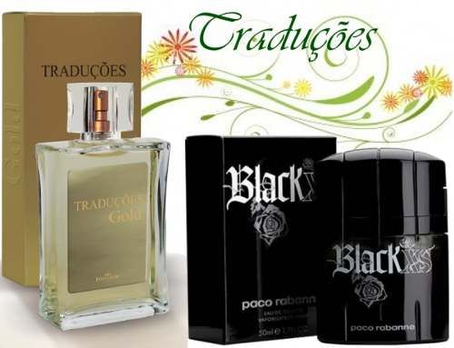 Perfume Gold 53 _1ooml_BLACK XS é o Concorrente